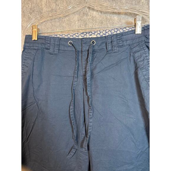 Anthropologie hei hei Blue Drawstring Relaxed Pants - Size 4 - Picture 2 of 5